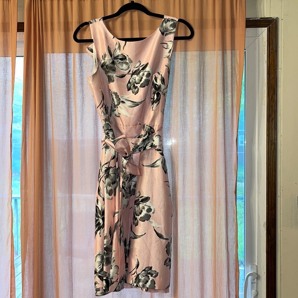 Pink floral Tea Dress